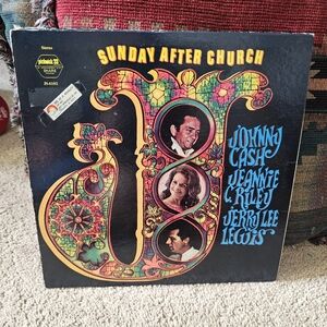  Sunday After Church vinyl by Johnny Cash, Jeannie C. Riley, and Jerry Lee Lewis